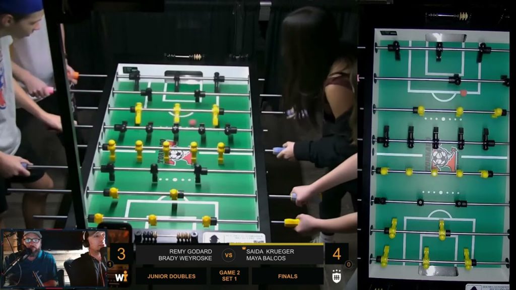 Junior Doubles FINALS – Saida Krueger & Maya Balcos vs Remy Godard & Brady Weyrowske