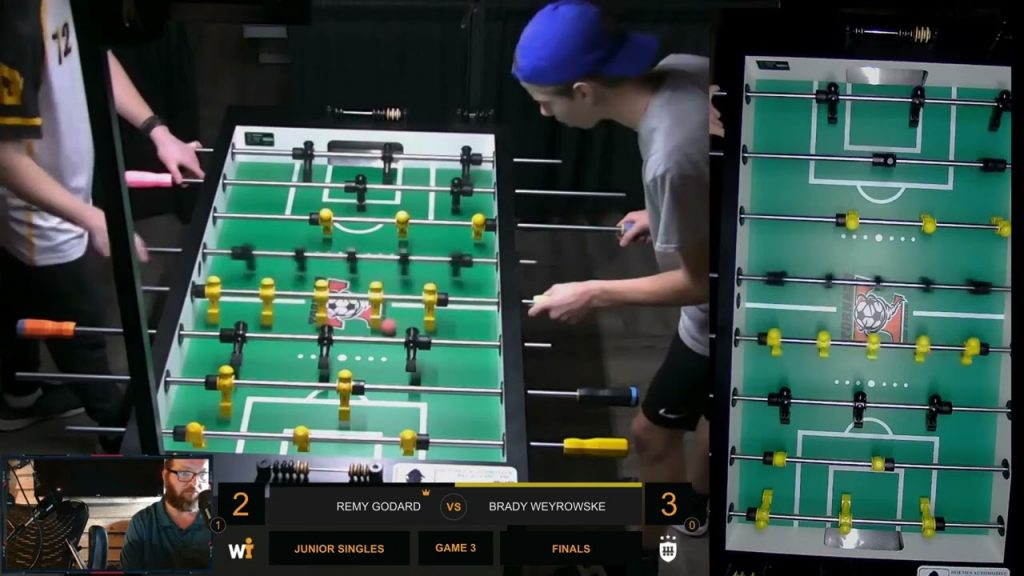 Junior Singles FINALS – Remy Godard vs Brady Weyrowske