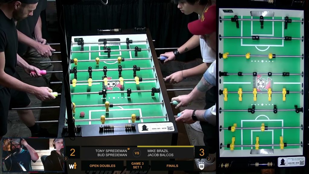 Open Doubles FINALS – Tony Spredeman & Bud Spredeman vs Mike Brazil & Jacob Balcos