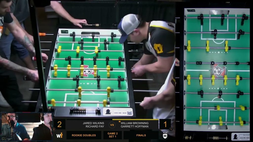 Rookie Doubles FINALS – William Browning & Garrett Hoffman vs Jared Wilkins & Richard Fay